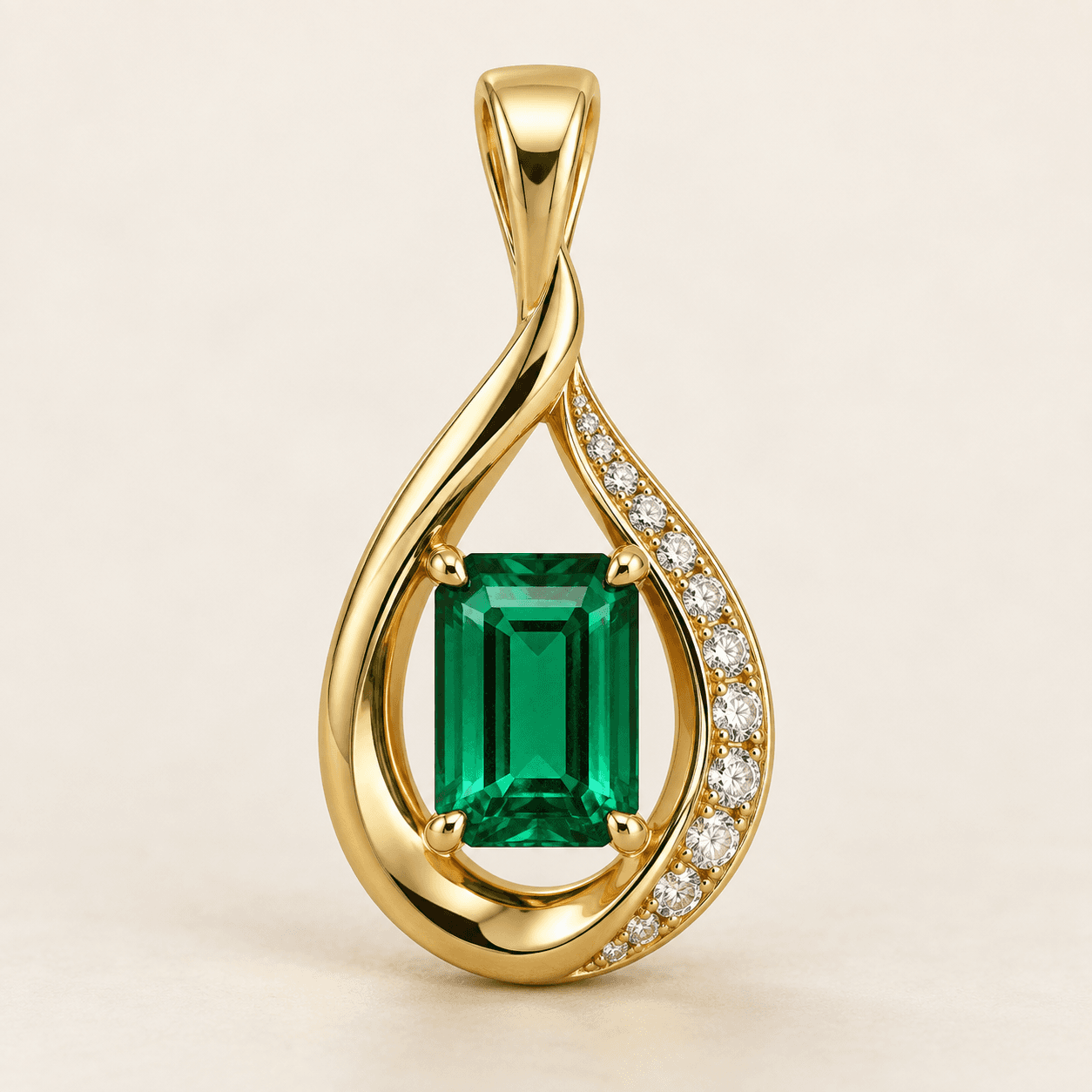 Generated pendants campaign photograph